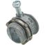 3/8" Zinc BX-Flex Straight Set Squeeze Connector