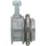 3/8" Zinc BX-Flex Straight Set Squeeze Connector