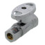 3/8" FIP x 3/8" OD Compression Straight Stop Valve - LFBV889013, No Lead (Chrome)