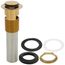 Brushed Gold Pop-up Drain w/ Overflow, 131553BG