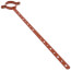 1-1/2" x 12" Copper Epoxy Coated Milford Hanger