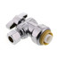 1/2" CTS x 3/8" OD Compression Angle Stop Valve - LFQC894A, Lead Free (Chrome)