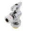 1/2" CTS x 3/8" OD Compression Angle Stop Valve - LFQC894A, Lead Free (Chrome)