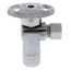 1/2" Nominal Sweat x 3/8" OD Compression Angle Stop Valve - LFBV892003, No Lead (Chrome)
