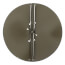 14" Steel Butterfly Damper with Ring