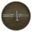 14" Steel Butterfly Damper with Ring