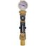 1/2" PEX Crimp QuickSetter Balancing Valve w/ Flow Meter, 0.5 to 1.75 GPM (Lead Free)