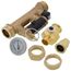 1/2" Sweat QuickSetter Balancing Valve w/ Flow Meter & Temp. Gauge - 0.5 to 1.75 GPM (Lead Free)