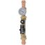 3/4" Press QuickSetter Balancing Valve w/ Flow Meter Union & Temp. Gauge, 0.5 to 1.75 GPM (Lead Free)