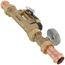 3/4" Press QuickSetter Balancing Valve w/ Flow Meter Union & Temp. Gauge, 0.5 to 1.75 GPM (Lead Free)