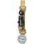 3/4" Sweat QuickSetter Balancing Valve w/ Flow Meter & Temp. Gauge - 0.5 to 1.75 GPM (Lead Free)