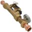 3/4" Press QuickSetter Balancing Valve w/ Flow Meter Union & Temp. Gauge, 2 to 7 GPM (Lead Free)