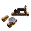 1" Sweat QuickSetter Balancing Valve w/ Flow Meter & Temp. Gauge - 2.0 to 7.0 GPM (Lead Free)