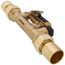 1" Sweat QuickSetter Balancing Valve w/ Flow Meter,  2.0 to 7.0 GPM (Lead Free)