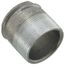 2" MNPT SpeedFiLL Straight Connector (Zinc)