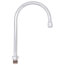 10-3/8" Swivel Gooseneck Nozzle w/ Stream Regulator Outlet, 5-11/16" Spread & 6-3/8" Clearance, 133X