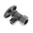 1/2" Nom Compression (5/8" OD) x 3/8" OD Compression Angle Stop Valve - LF894003, No Lead (Chrome)