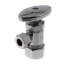 1/2" Nom Compression (5/8" OD) x 3/8" OD Compression Angle Stop Valve - LF894003, No Lead (Chrome)