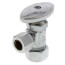 1/2" Nom Compression (5/8" OD) x 1/2" OD Compression Angle Stop Valve - LF894203, No Lead (Chrome)