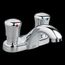 Metering 4" Centerset 2-Handle Faucet 0.5 gpm/1.9 Lpf (Chrome)