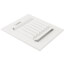 6" x 6" (Wall Opening Size) Three-Way White Sidewall/Ceiling Register (303 Series)