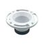 4" PVC Twistee Push-In Closet Flange