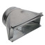 6" Galvanized Transition (3-1/4" x 10" Round)