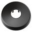 Black Shower Arm Flange, 137488BL