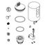Tripoint Fv Service Kit, 1.6 Gpf (Polished Chrome), K-1388857-CP