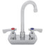 Royal Series 4" Wall Mount Faucet w/ 3-1/2" Gooseneck Spout, 14-400L