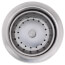 14 Series Grid Style Cup Strainer w/ Shallow Locking Cup & Neoprene Stopper (Stainless Steel)