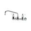 Royal Series 8" Center Wall Mount Kitchen Faucet w/ 8" Spout, 14-808L