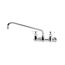 Royal Series 8" Center Wall Mount Kitchen Faucet w/ 14" Spout, 14-814L