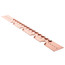 1/2", 3/4 Copper Flat Bracket
