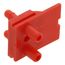 Two-Pipe Straight Red Connector