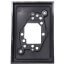 Convertastat Wall Plate, Black