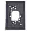 Convertastat Wall Plate, Black