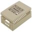 Beige Plastic Thermostat Cover