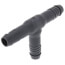 3/8" PVC Spiral Barbed Insert Tee