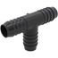 1" Barbed PVC Tee (Insert x Insert x Insert)