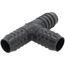 1" Barbed PVC Tee (Insert x Insert x Insert)
