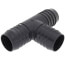 1-1/2" Barbed PVC Tee (Insert x Insert x Insert)