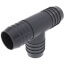 1-1/2" Barbed PVC Tee (Insert x Insert x Insert)