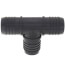 6" Barbed PVC Tee (Insert x Insert x Insert)