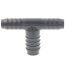 3/4" x 3/4" x 1" PVC Barbed Insert Reducing Tee (Insert x Insert x Insert)