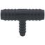 1" x 1" x 1/2" PVC Barbed Insert Reducing Tee (Insert x Insert x Insert)
