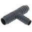 1" x 1" x 3/4" PVC Barbed Insert Reducing Tee (Insert x Insert x Insert)