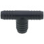 1" x 1" x 1-1/4" PVC Barbed Insert Reducing Tee (Insert x Insert x Insert)
