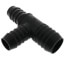 1-1/4" x 1" x 1" PVC Barbed Insert Reducing Tee (Insert x Insert x Insert)