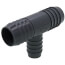 1-1/4" x 1-1/4" x 1" PVC Barbed Insert Reducing Tee (Insert x Insert x Insert)